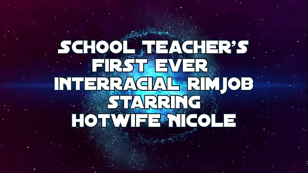 School teacher first interracial rimjob promo
